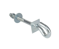 ExtraLink Śruba hakowa do wieszania uchwytów odciągowych 12/200mm - 1544081 - zdjęcie 1